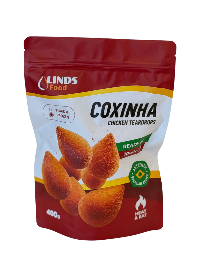 Fried and Frozen Chicken Teardrops | Coxinha - Frito e Congelado 400g