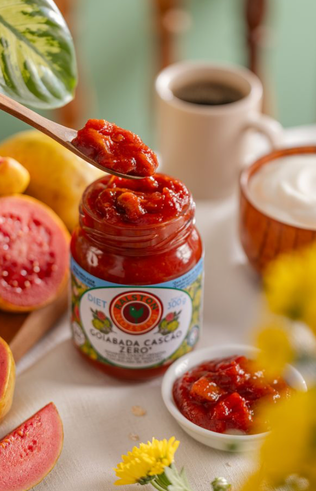 Guava Jam with Chunks - No Added Sugar / Goiabada Cascão Zero Açúcar