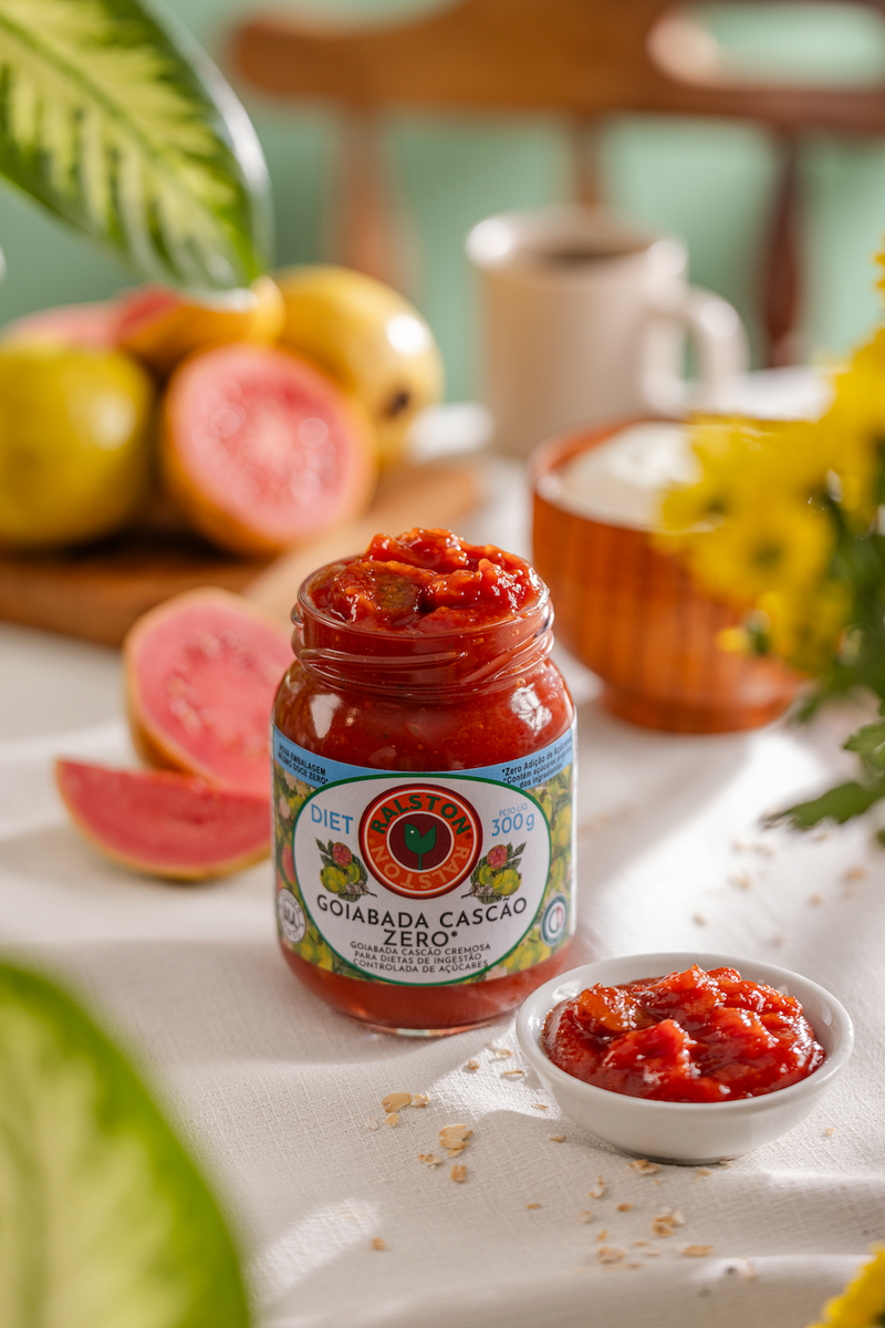 Guava Jam with Chunks - No Added Sugar / Goiabada Cascão Zero Açúcar