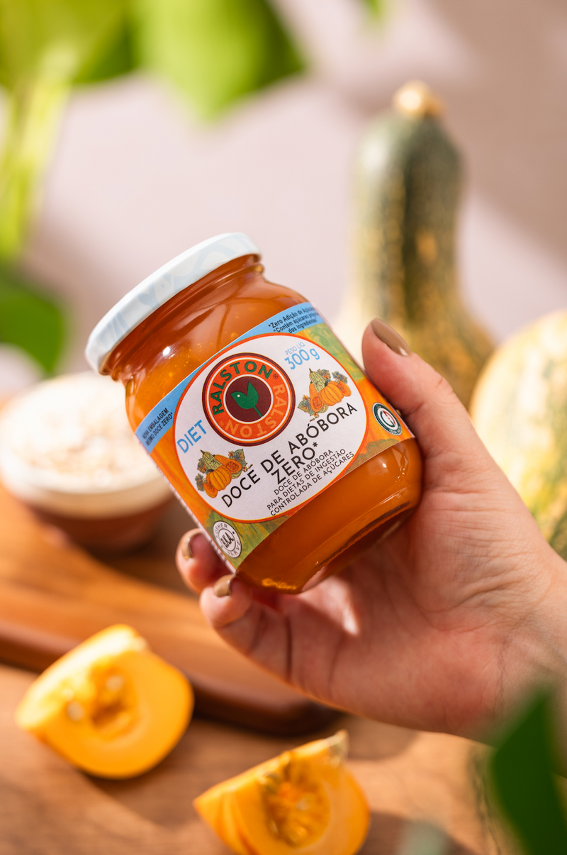 Pumpkin Jam - No Added Sugar / Doce de Abóbora Zero Açúcar