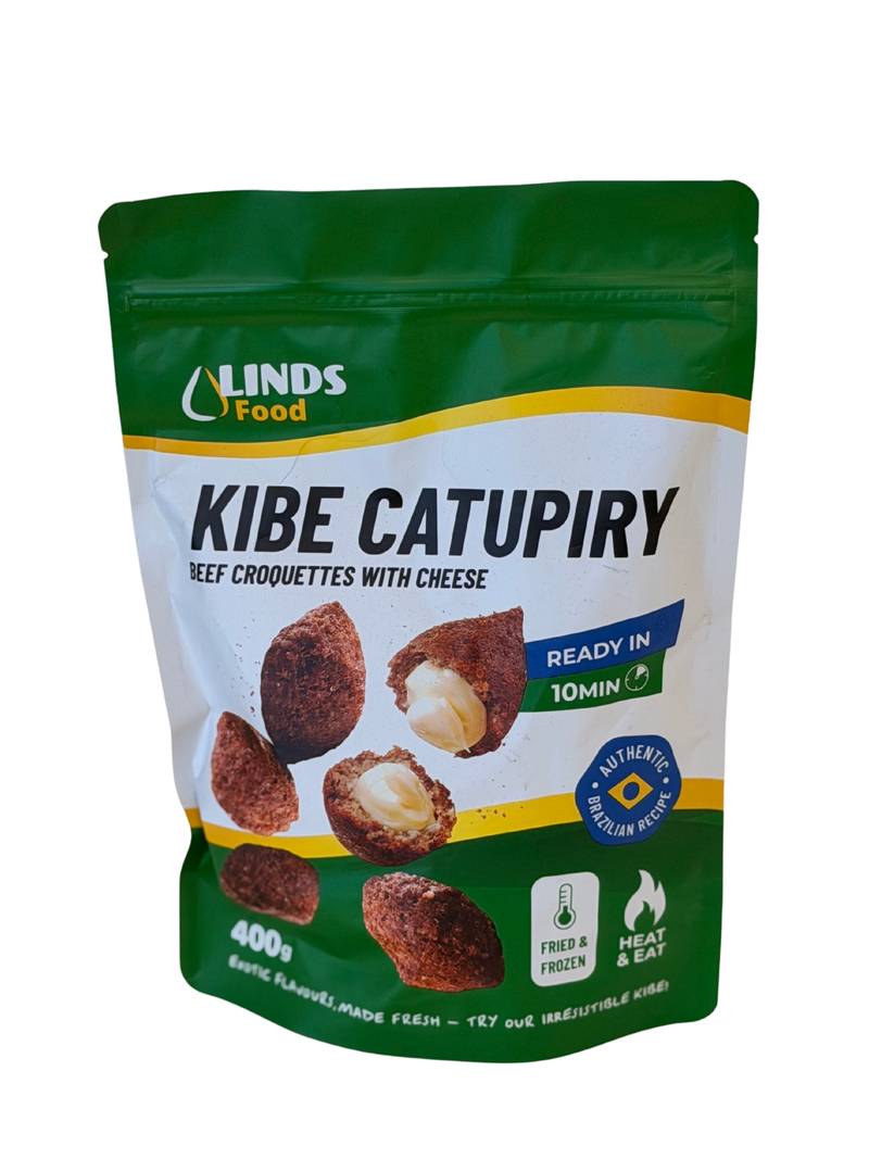 Fried and Frozen Kibbeh with Cream Cheese | Kibe com Catupiry - Frito e Congelado 400g