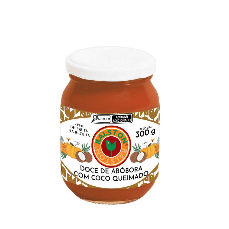 Pumpkin Jam with Toasted Coconut / Doce de Abóbora com Coco Tostado