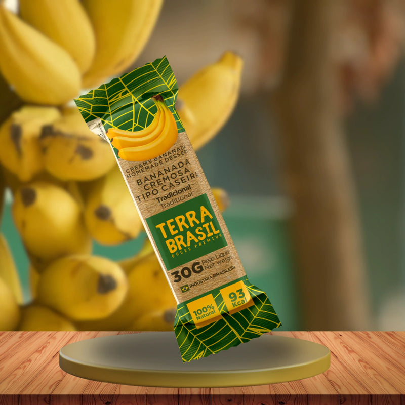 Snack de Banana Expositor Tradicional - 30g