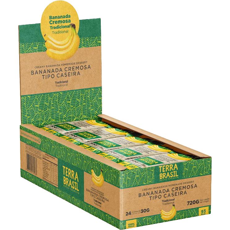 Banana Snack Traditional display - 30gr