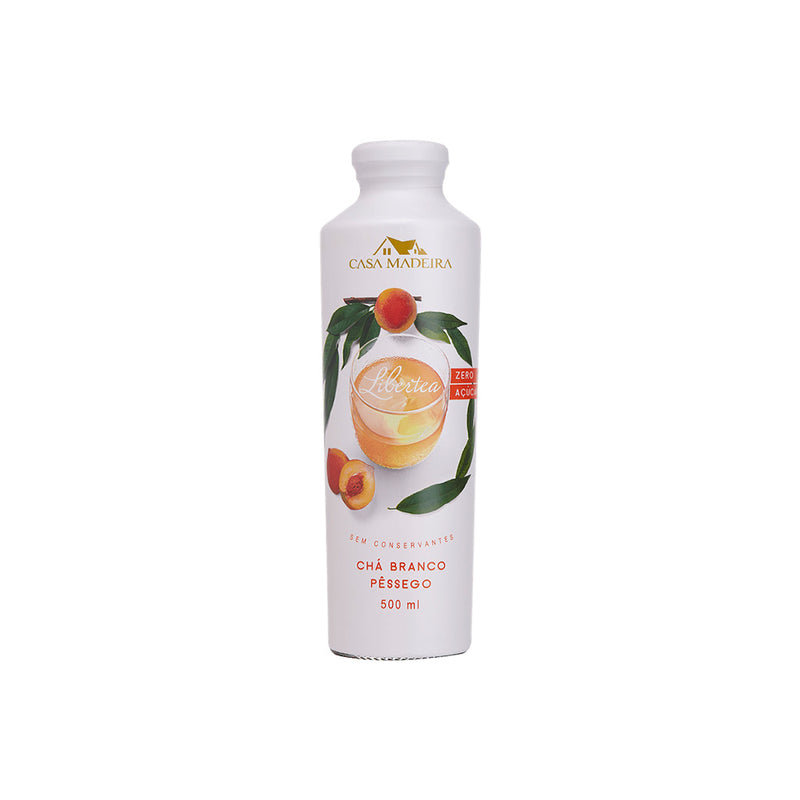 Chá Branco com Pêssego 500 ml