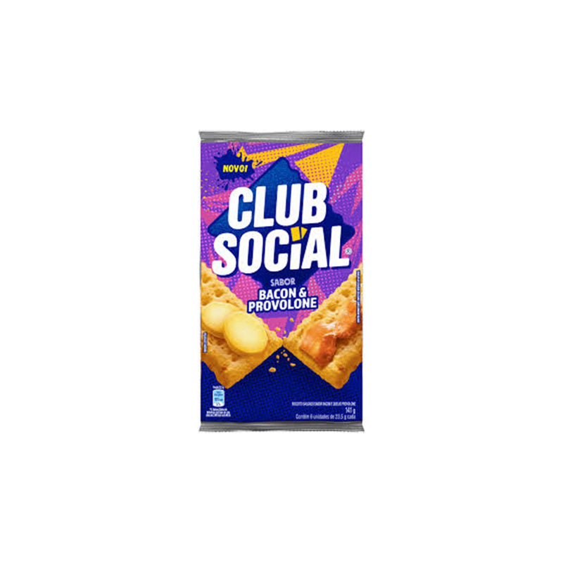 CLUB SOCIAL BACON E PROVOLONE 6un
