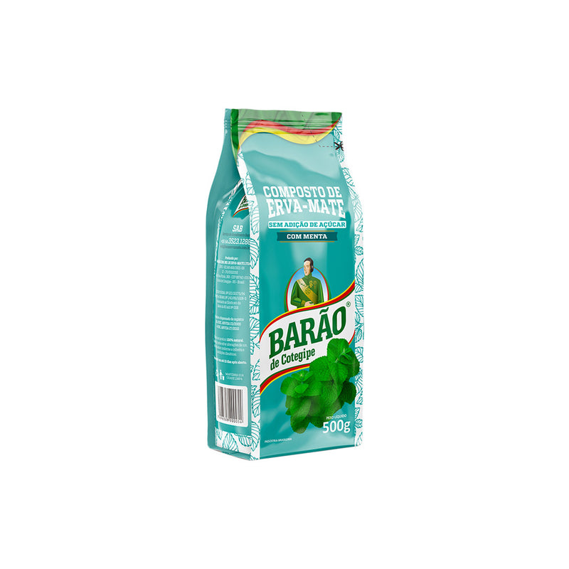 ERVA MATE COMPOSTO COM MENTA BARAO 500g