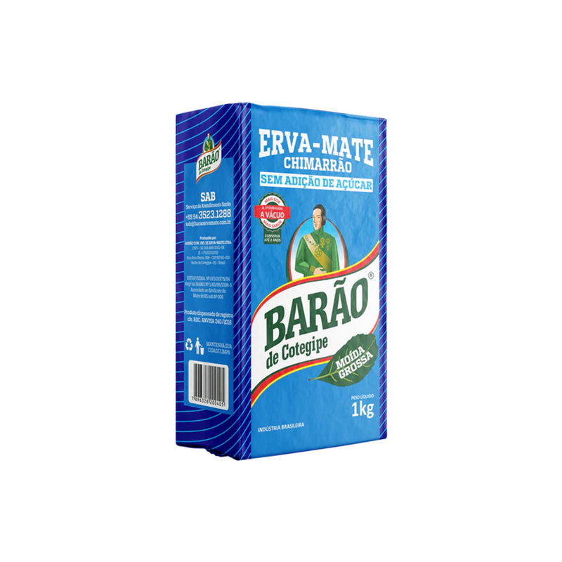ERVA MATE BARAO MOIDA GROSSA 1Kg VACUO
