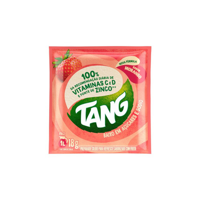 SUCO EM PÓ MORANGO TANG 18g